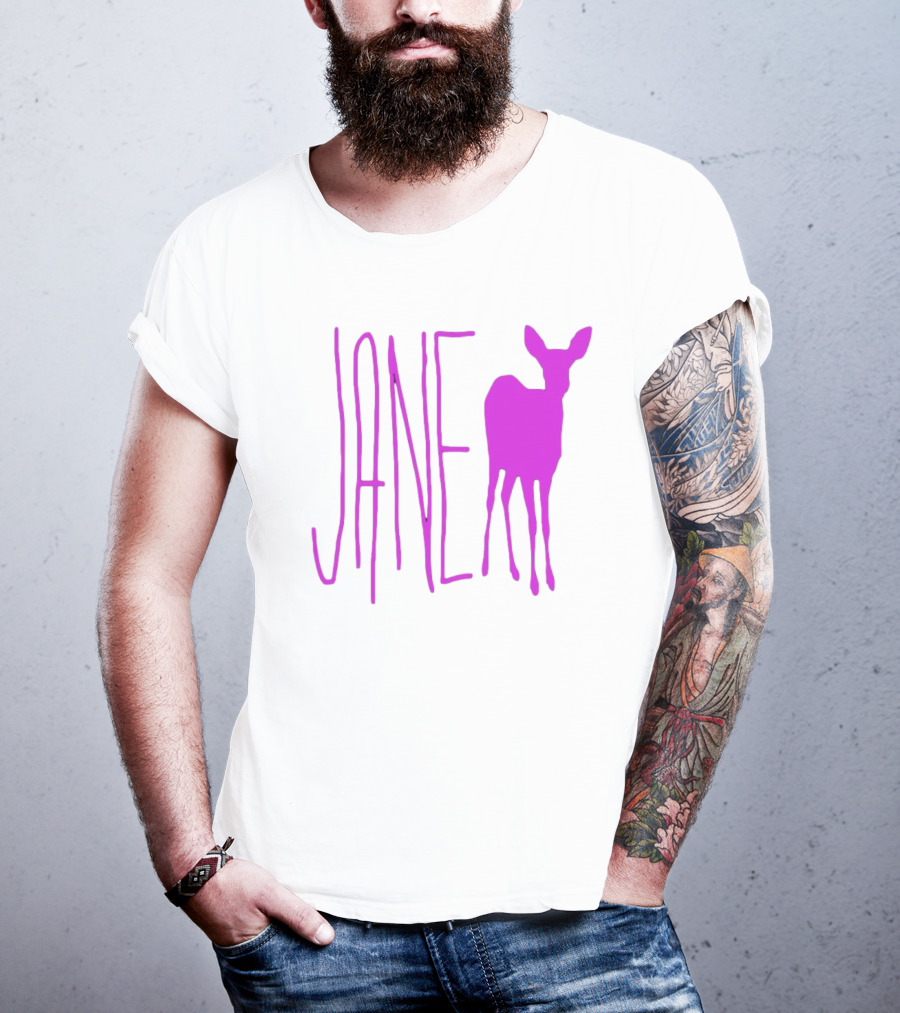Forbidden Planet Jane Doe Pink Deer T-Shirt