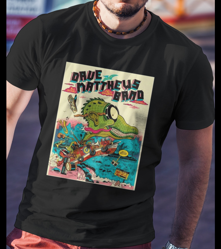 Dave Matthews Band Nov 8 Neenah Wisconsin Tour T-Shirt