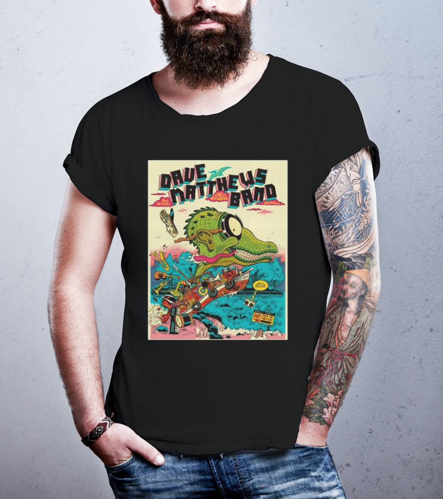 Dave Matthews Band Nov 8 Neenah Wisconsin Tour T-Shirt
