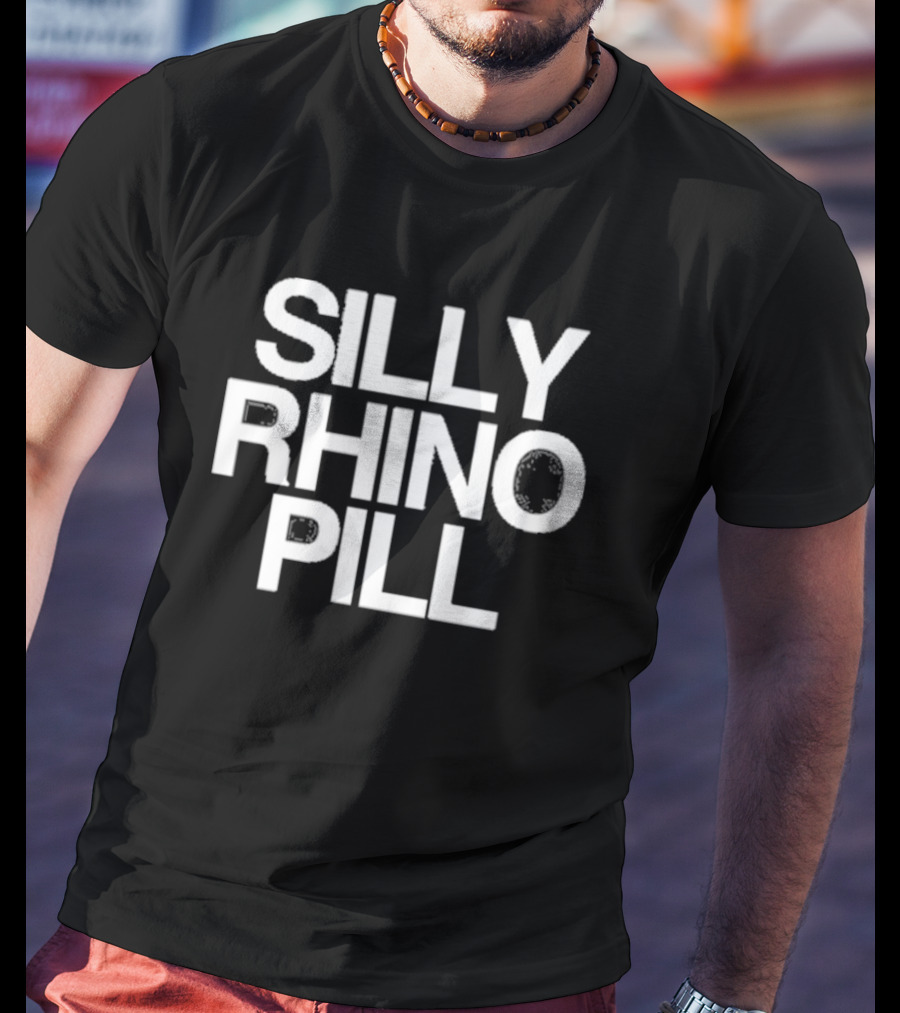 Silly Rhino Pill T-Shirt