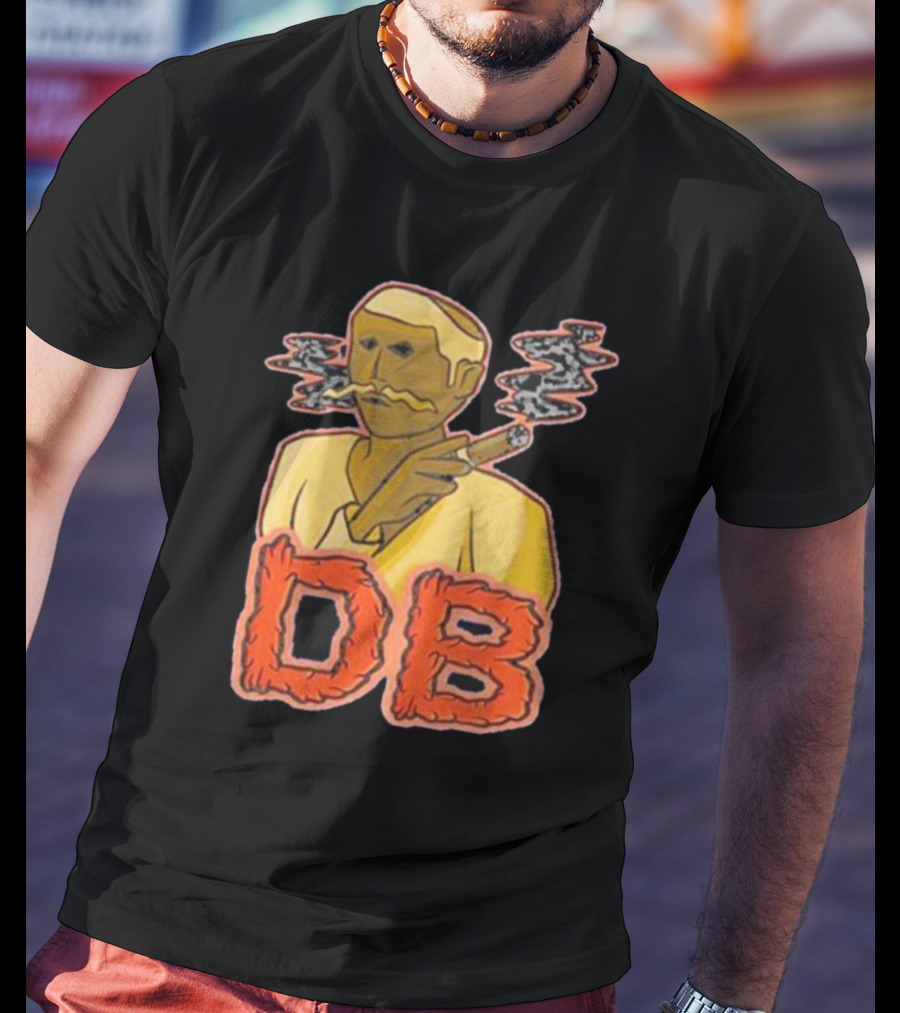DB Character With Cigarette And Smoke T-Shirt