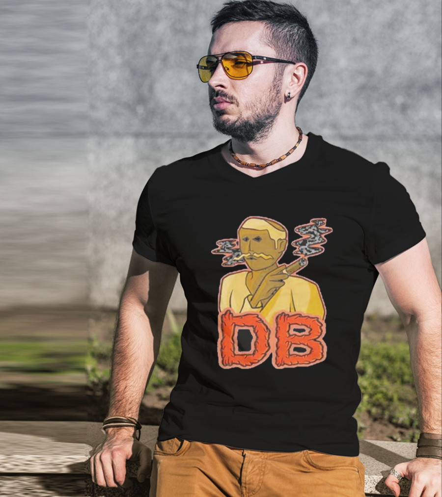 DB Character With Cigarette And Smoke T-Shirt