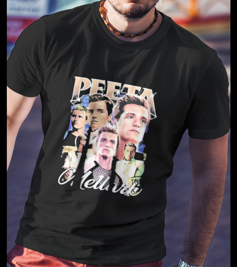 Peeta Mellark Multiple Faces Montage T-Shirt