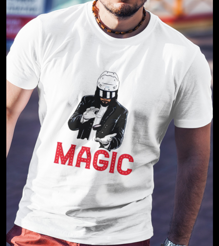 New York Rangers Broadway Magic Hockey Illusion T-Shirt