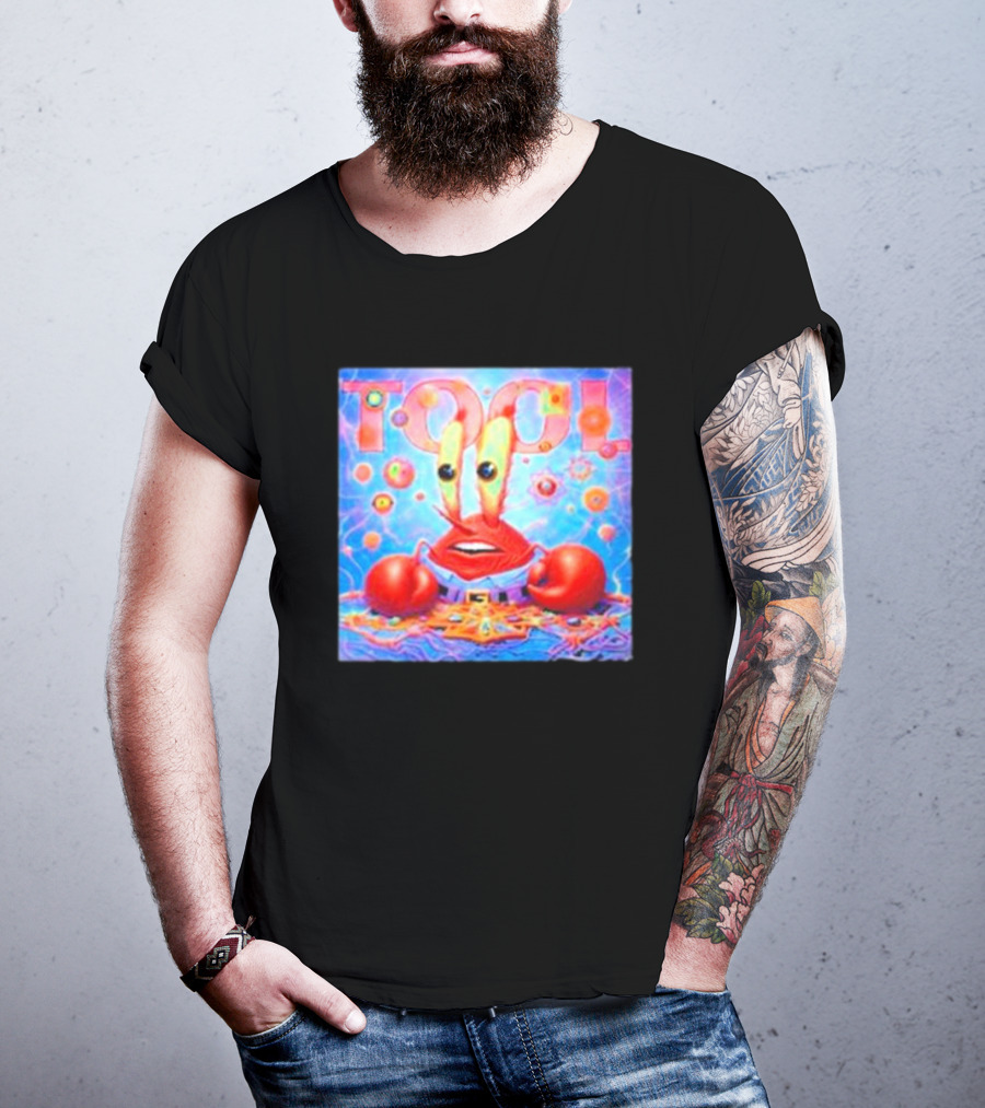 Tool Band Mr. Krabs Psychedelic Fusion T-Shirt