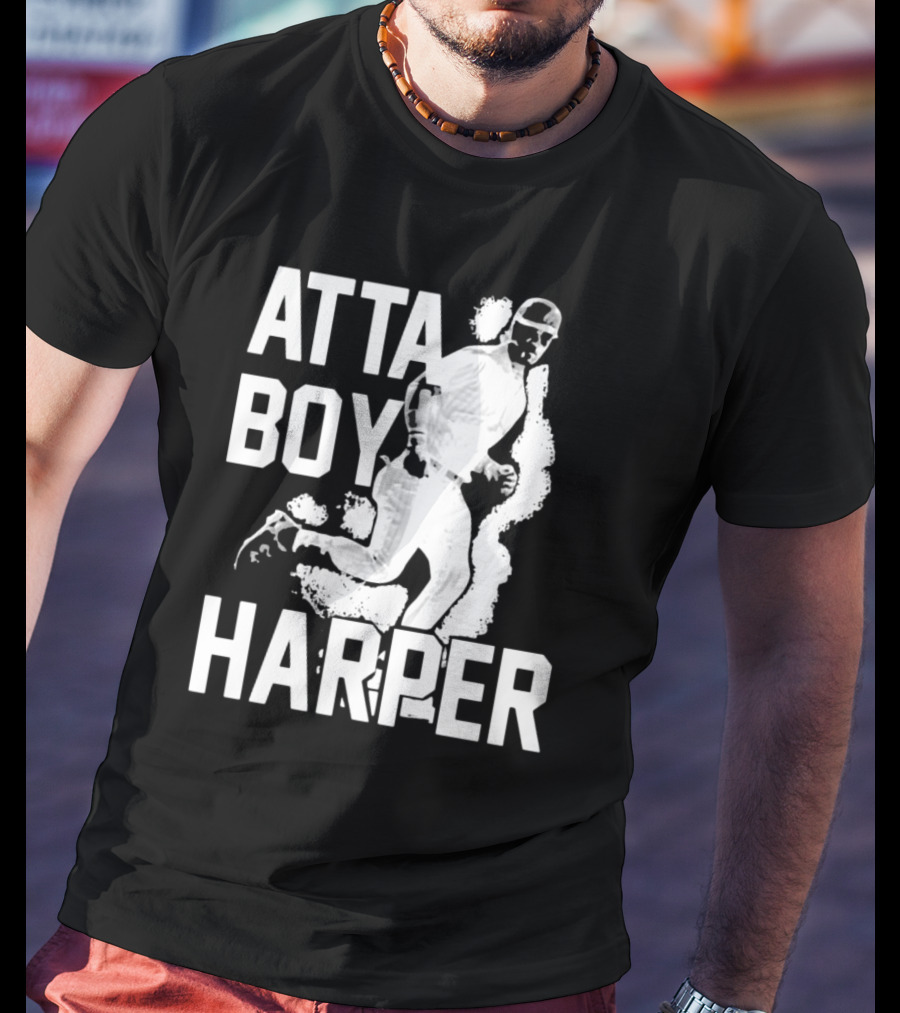 Atta Boy Harper Baseball Player Running T-Shirt