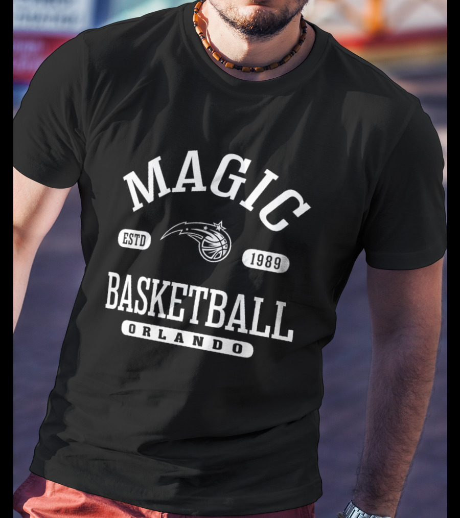 Magic Basketball ESTD 1989 Orlando T-Shirt