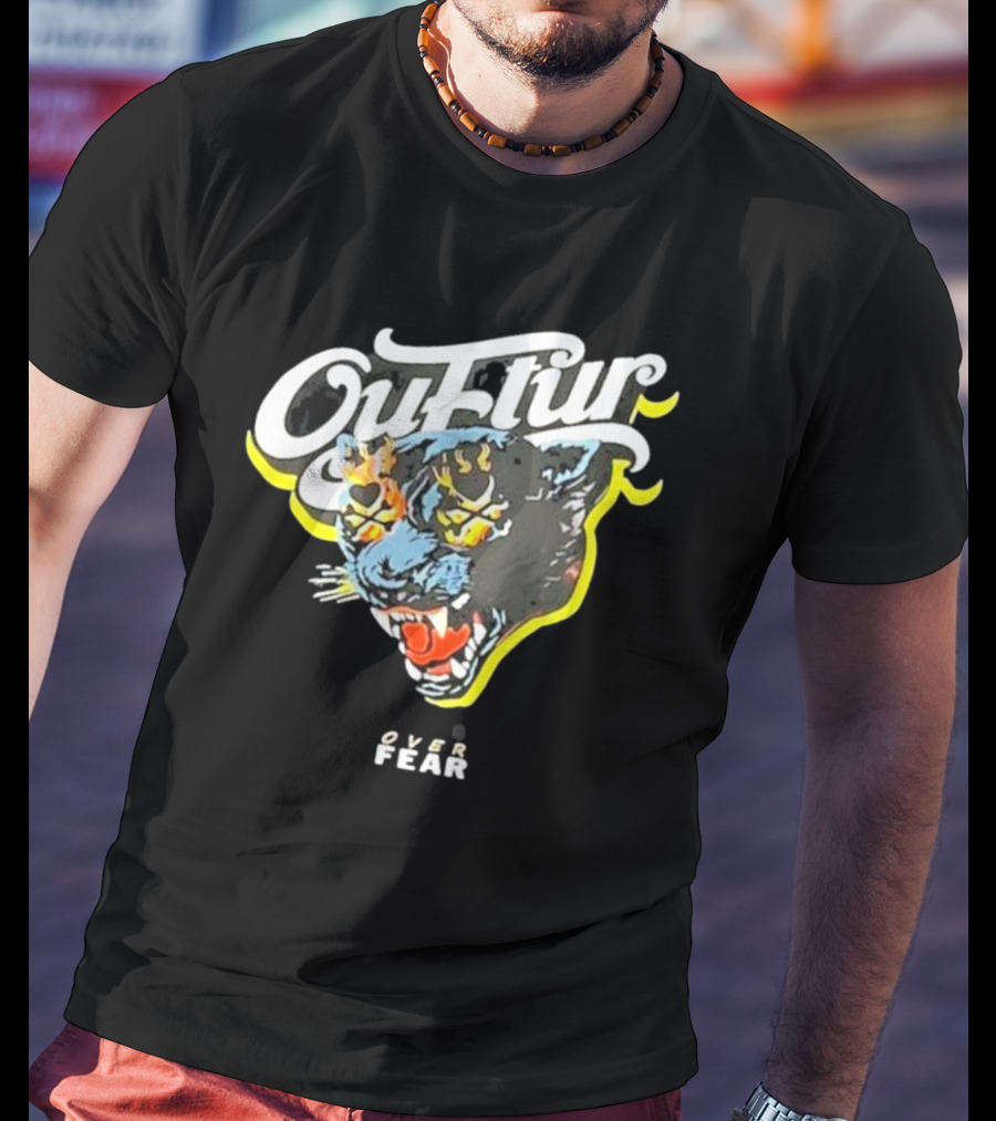 Ouftur Panther Over Fear T-Shirt