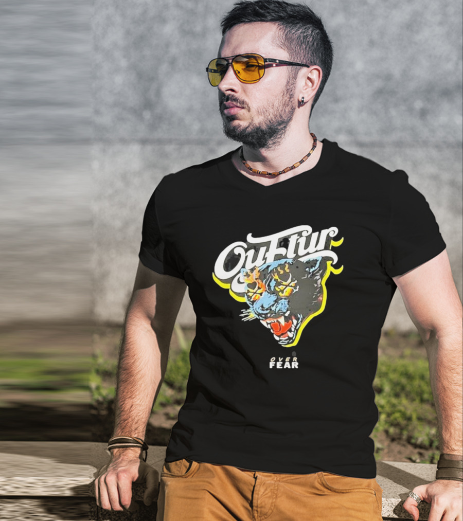 Ouftur Panther Over Fear T-Shirt