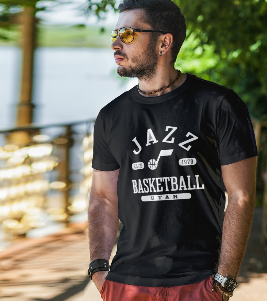 Utah Jazz Basketball Estd 1979 T-Shirt