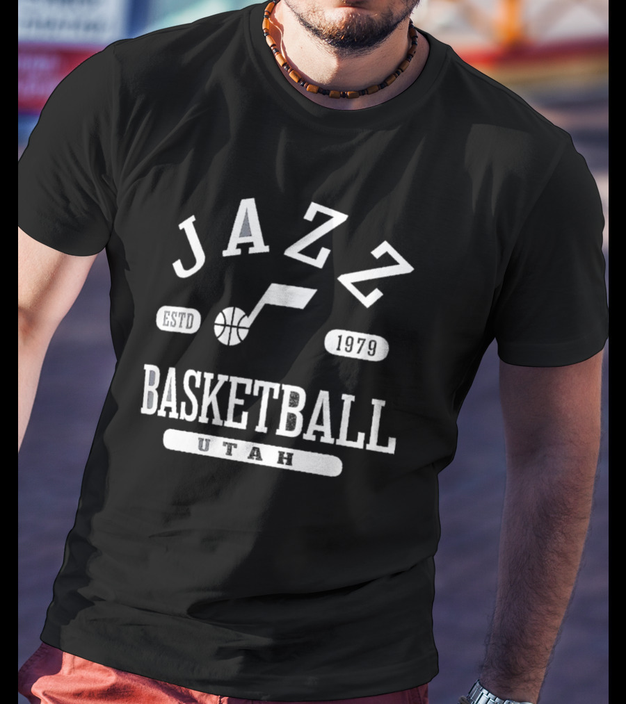 Utah Jazz Basketball Estd 1979 T-Shirt