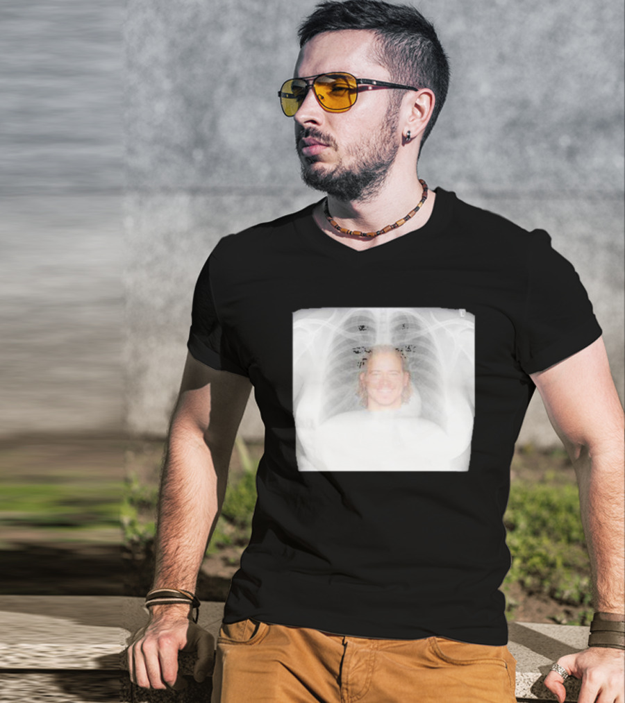 Zach Wilson Dawg In Him X-Ray Face Image T-Shirt