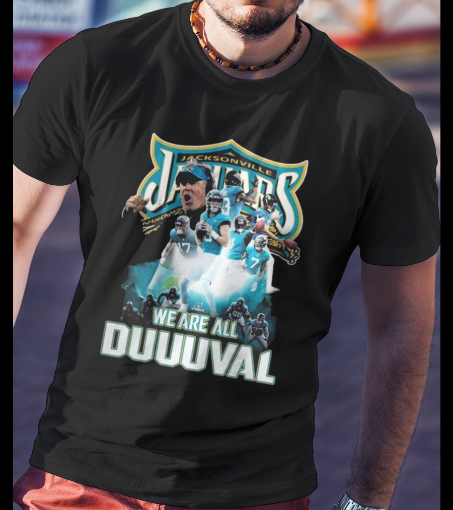 Jacksonville Jaguars Players We Are All Duuuval Victory T-Shirt