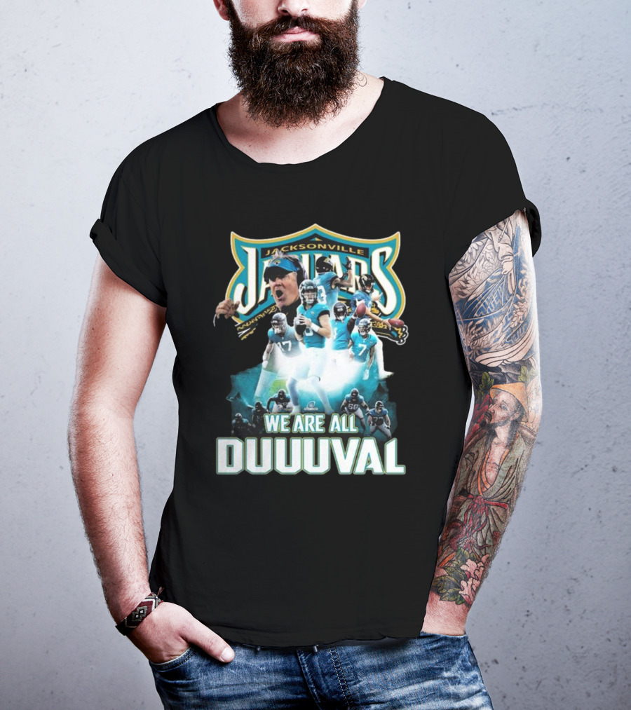 Jacksonville Jaguars Players We Are All Duuuval Victory T-Shirt