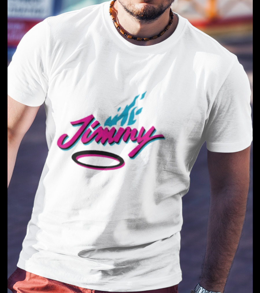Jimmy Heat Retro Flame T-Shirt