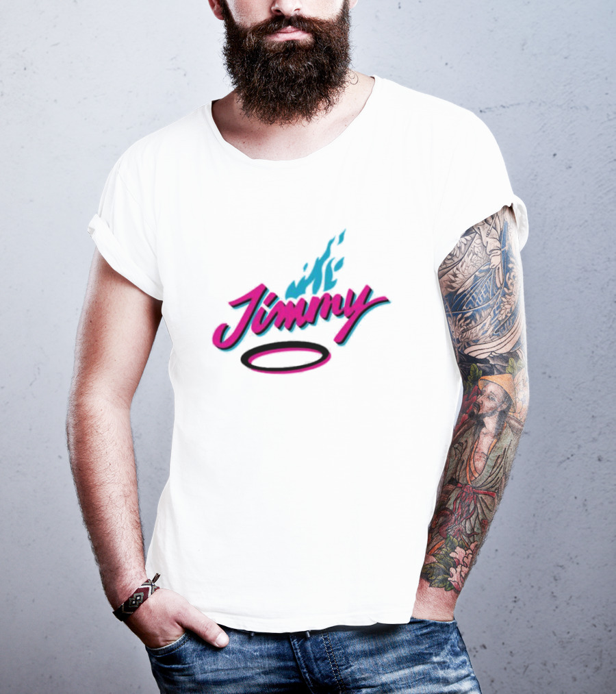 Jimmy Heat Retro Flame T-Shirt