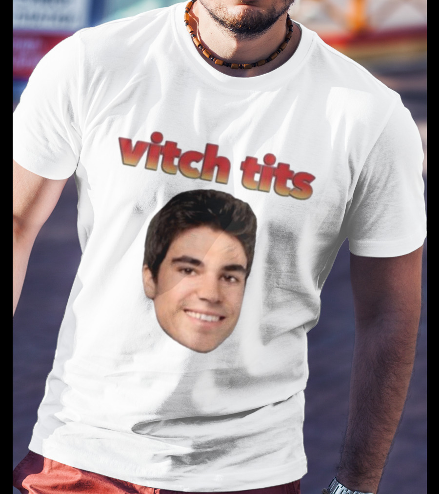 Vitch Tits Rocket Powered Mohawk F1 T-Shirt