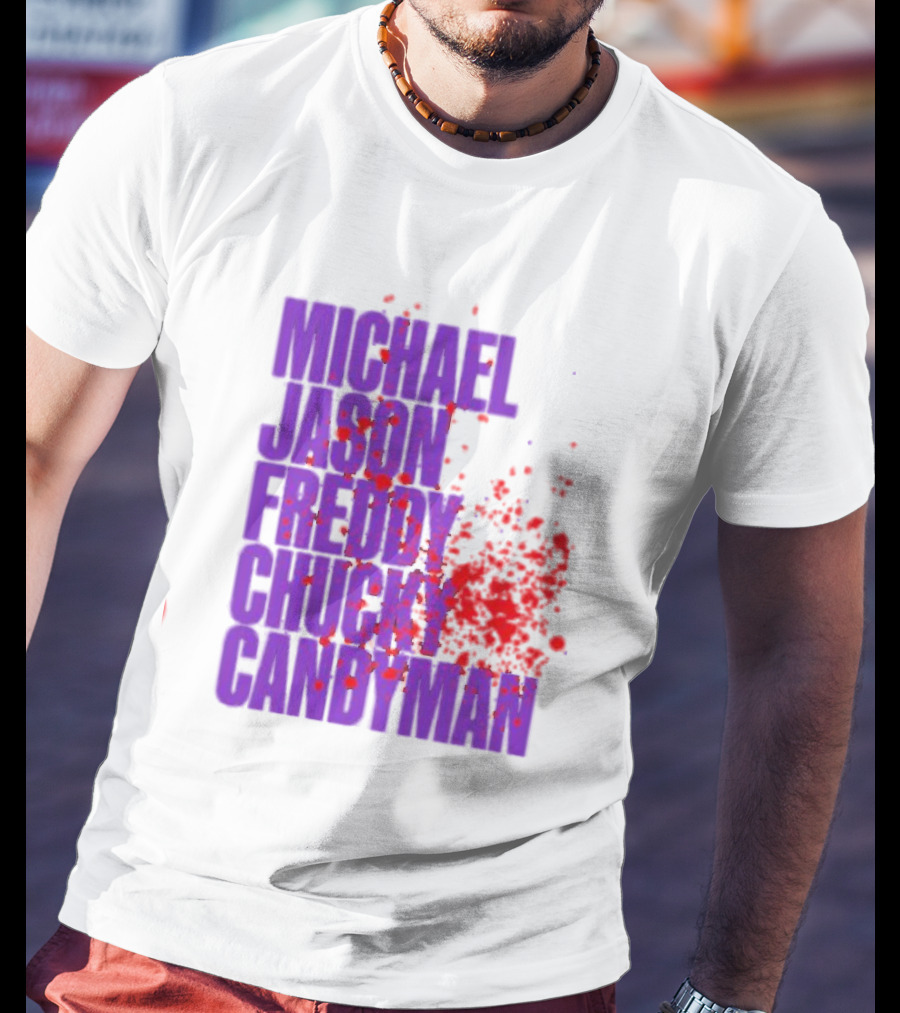 Michael Jason Freddy Chucky Candyman Horror Legends T-Shirt