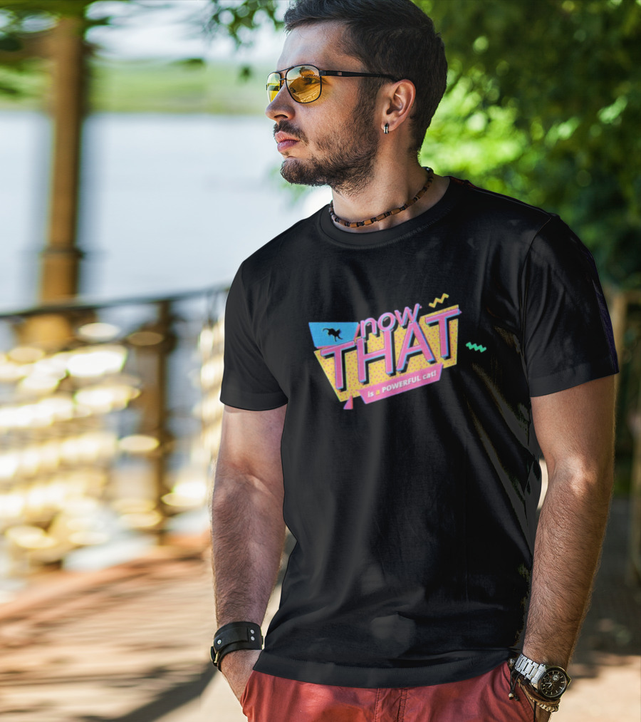 Now THAT Is A POWERFUL Cat T-Shirt