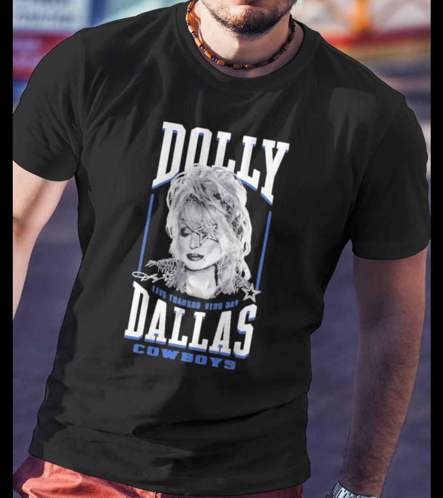 Dolly Parton Live Thanksgiving Day Dallas Cowboys T-Shirt