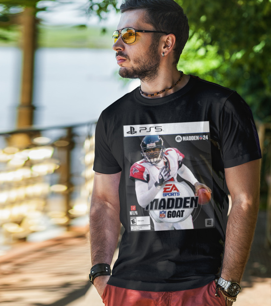 PS5 EA Sports Madden 24 NFLPA Michael Vick Madden GOAT NFL T-Shirt