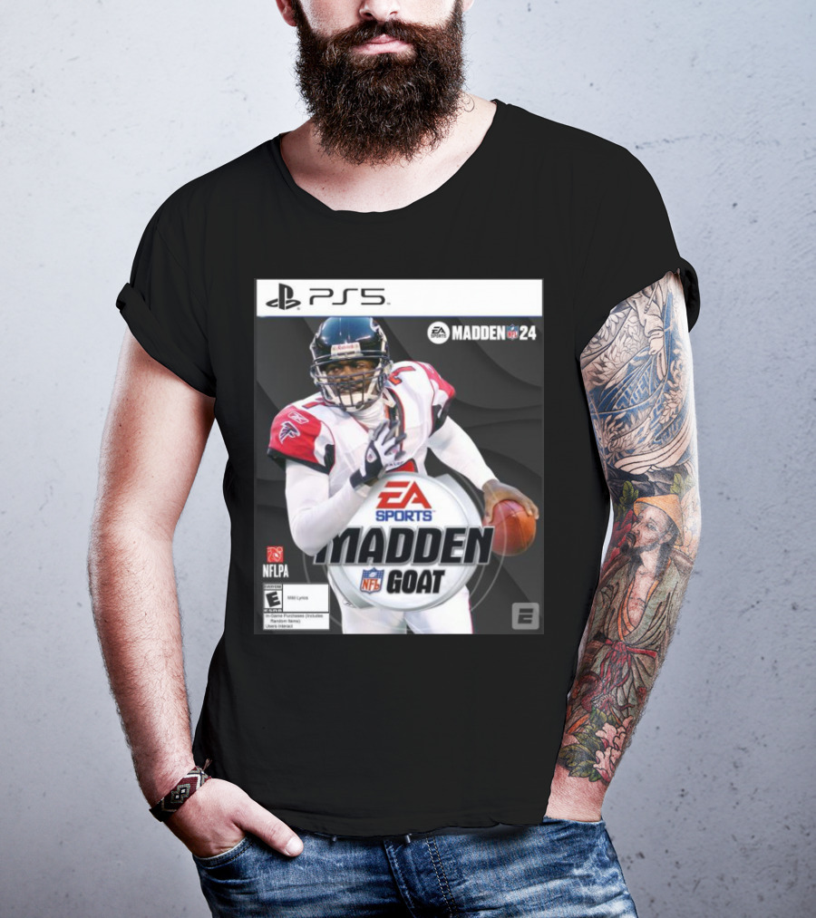PS5 EA Sports Madden 24 NFLPA Michael Vick Madden GOAT NFL T-Shirt