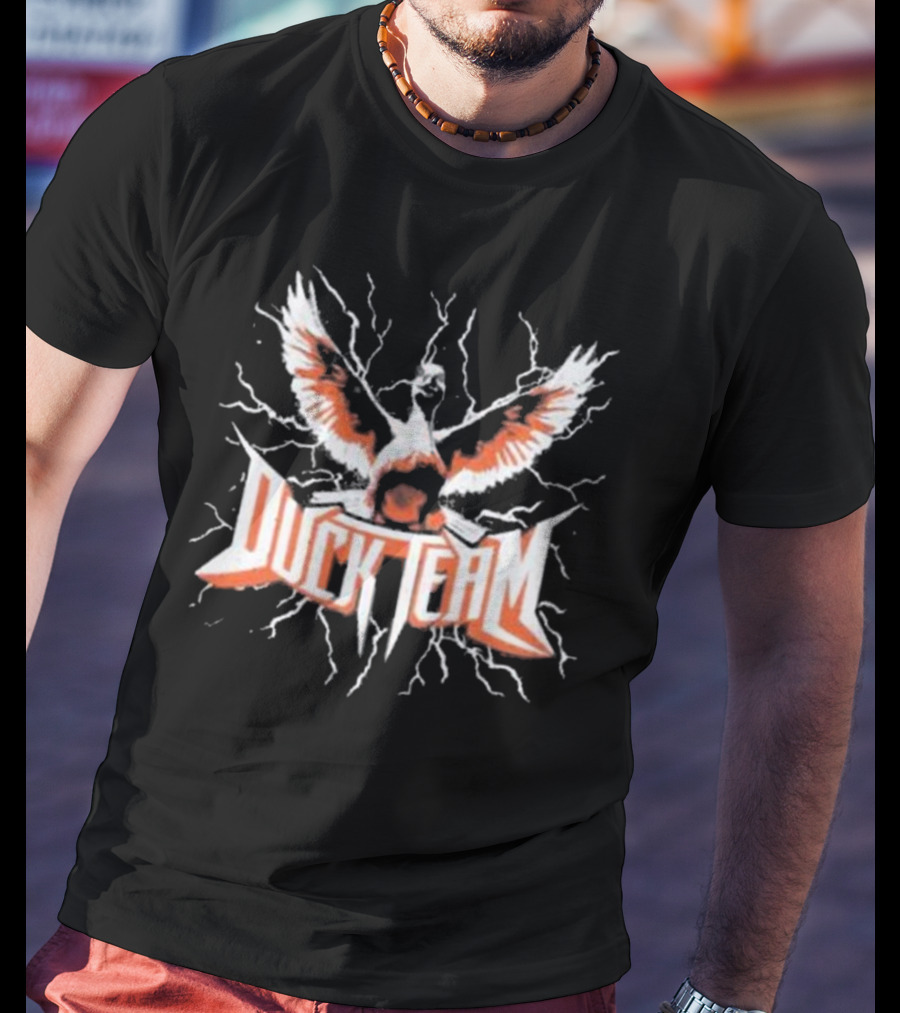 Naddpod Duck Team Metal Winged T-Shirt