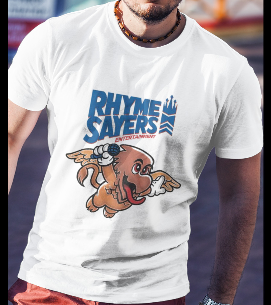 Rhymesayers Entertainment Monkey With Wings And Microphone T-Shirt