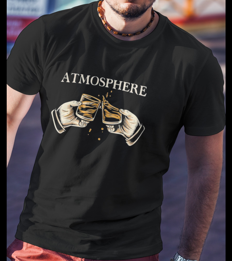 ATMOSPHERE Toasting Glasses Cheers T-Shirt