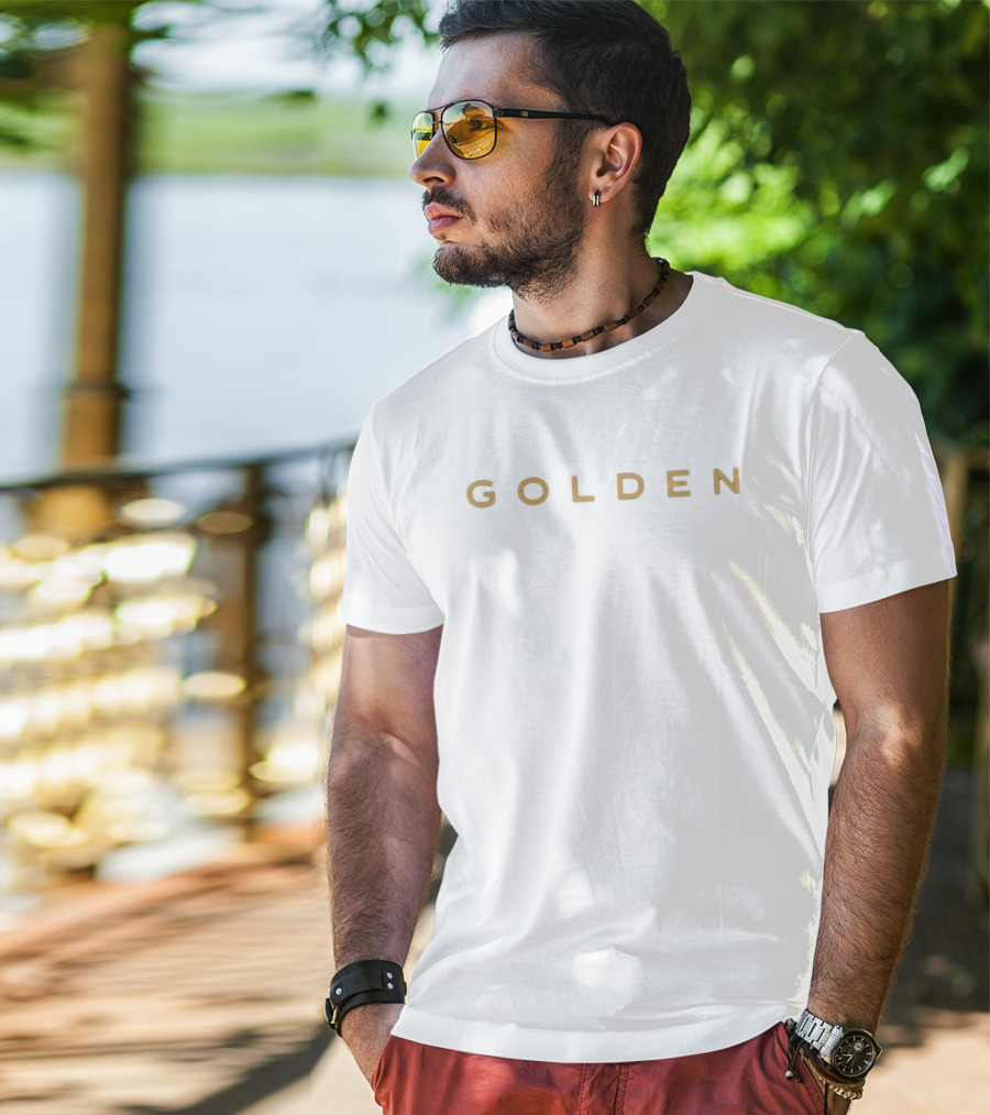 Jung Kook Golden T-Shirt
