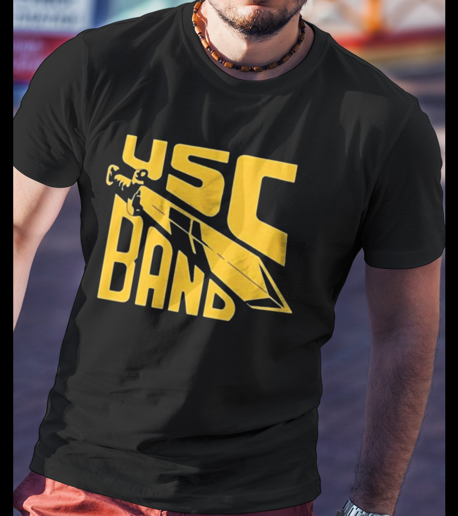 Olivia Rodrigo USC Trojans Band Sword Marching Russell T-Shirt