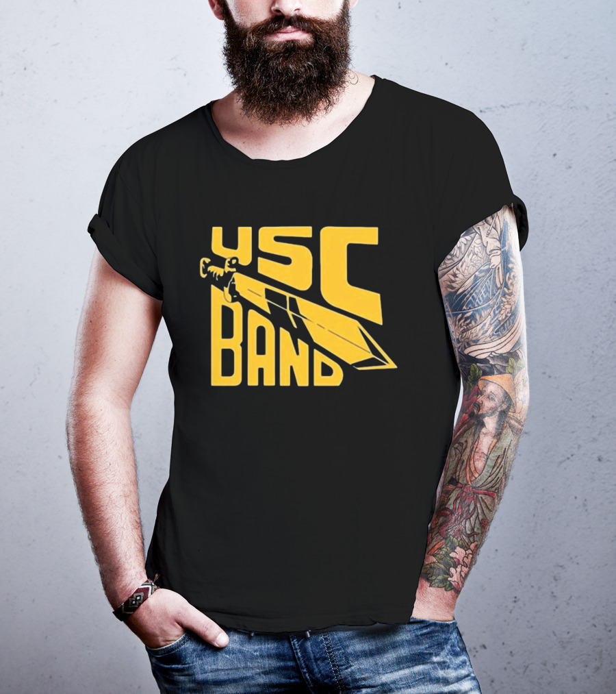 Olivia Rodrigo USC Trojans Band Sword Marching Russell T-Shirt