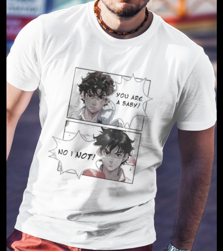 Slushynoobz You Are A Baby No I Not Anime Character Exchange T-Shirt