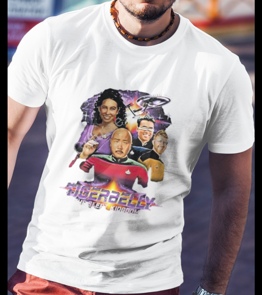 TigerBelly The Slept Kingdom Star Trek Crew T-Shirt