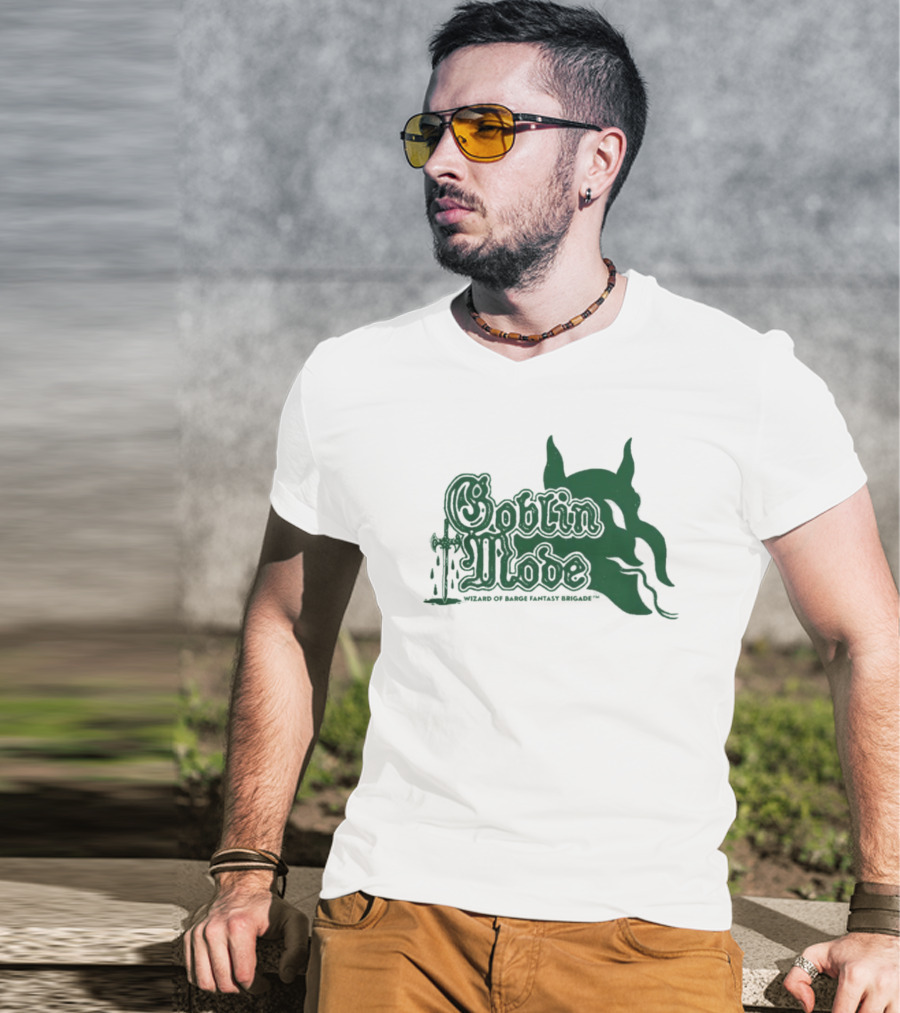 Goblin Mode Wizard Of Barge Fantasy Brigade T-Shirt