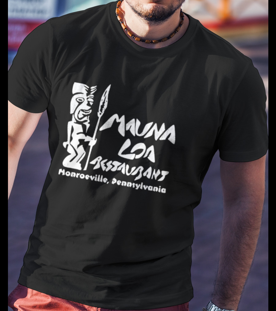 Mauna Loa Restaurants Monroeville Pennsylvania Tiki Statue T-Shirt
