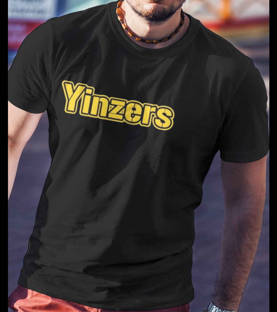 Yinzers Steel Pittsburgh Football T-Shirt