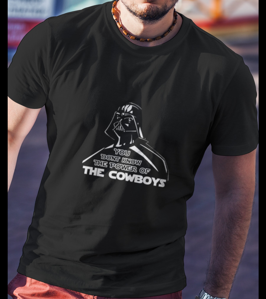 Power Of The Cowboys Dak Zeke Darth Vader Dallas Cowboys T-Shirt