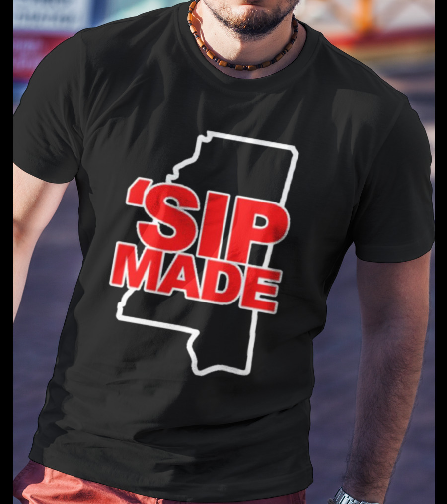 'SIP MADE Mississippi Outline Bolden T-Shirt