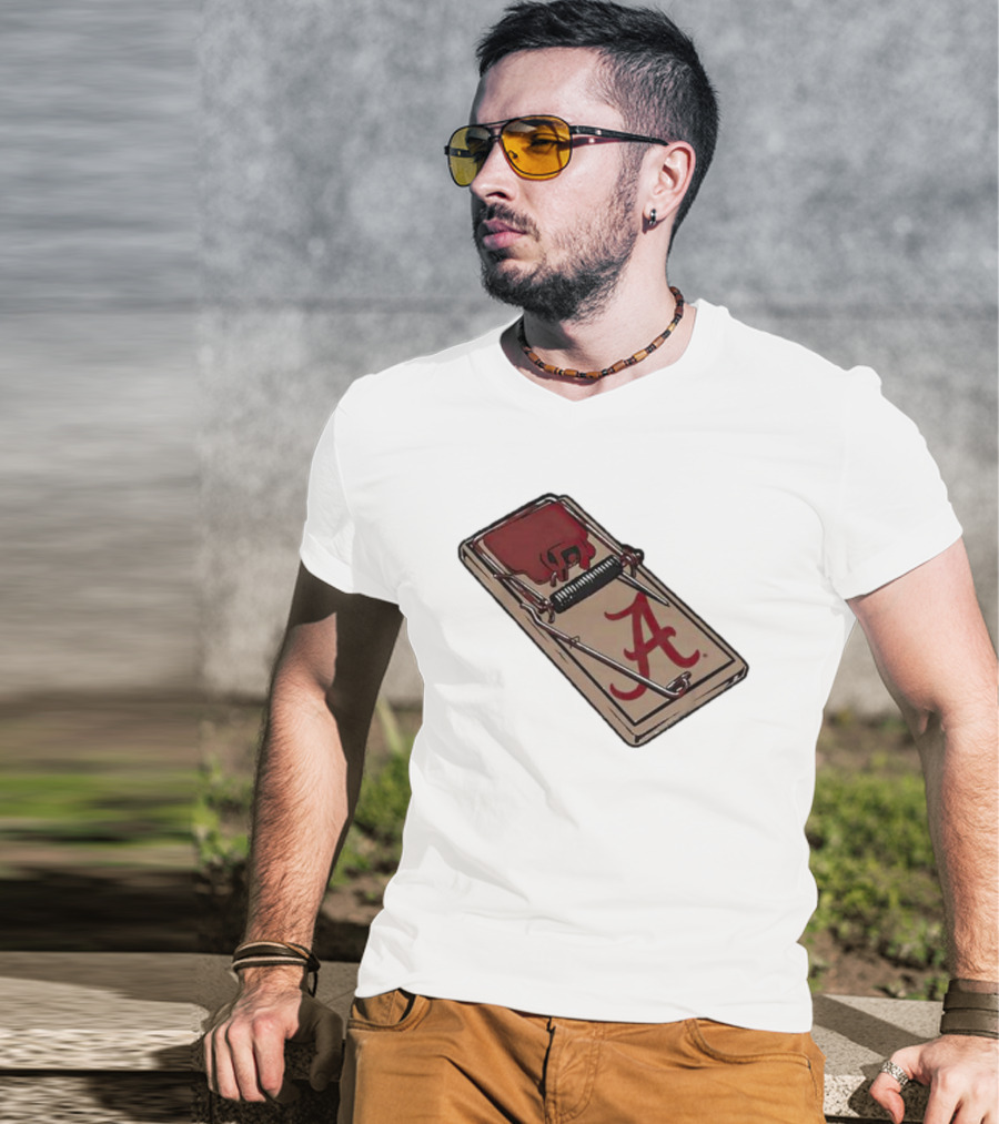 Alabama Football Crimson Trap A T-Shirt