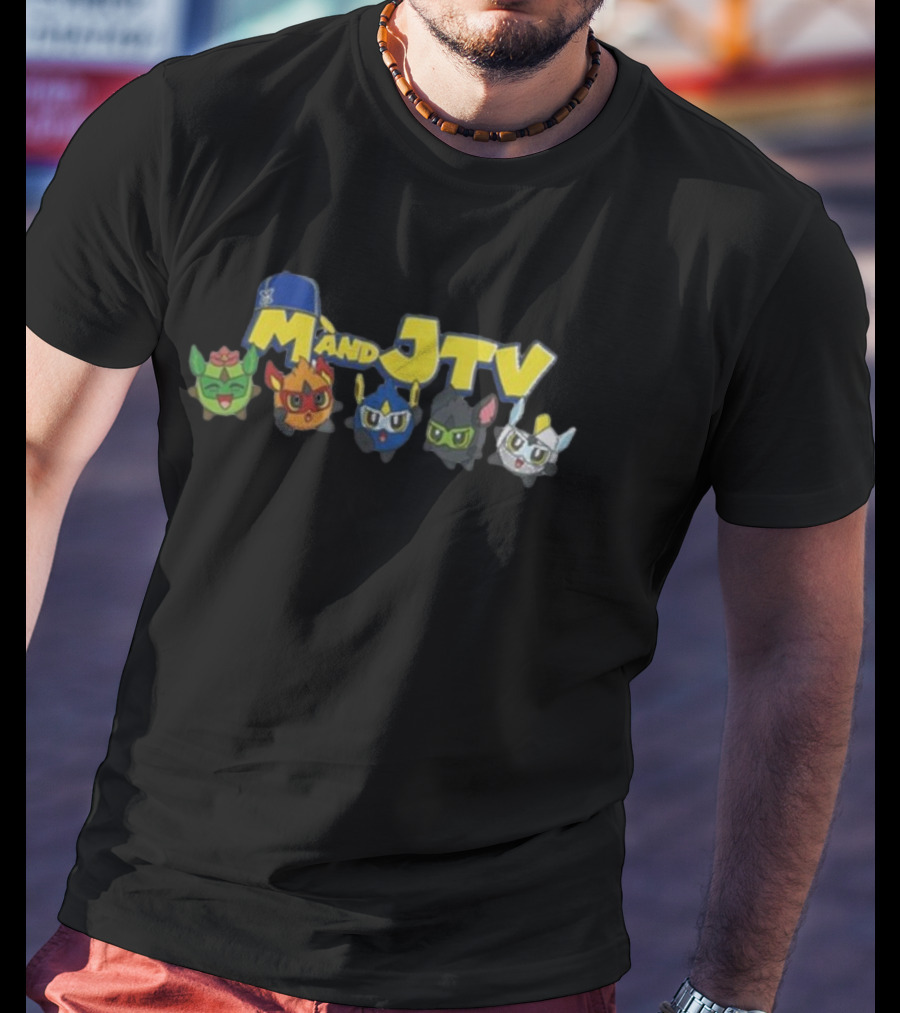 MandJTV Mytey Character Lineup T-Shirt