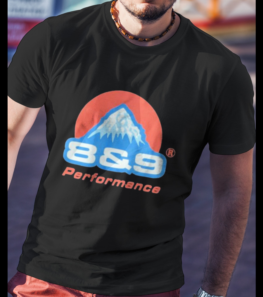 8 And 9 Performance Mountain T-Shirt