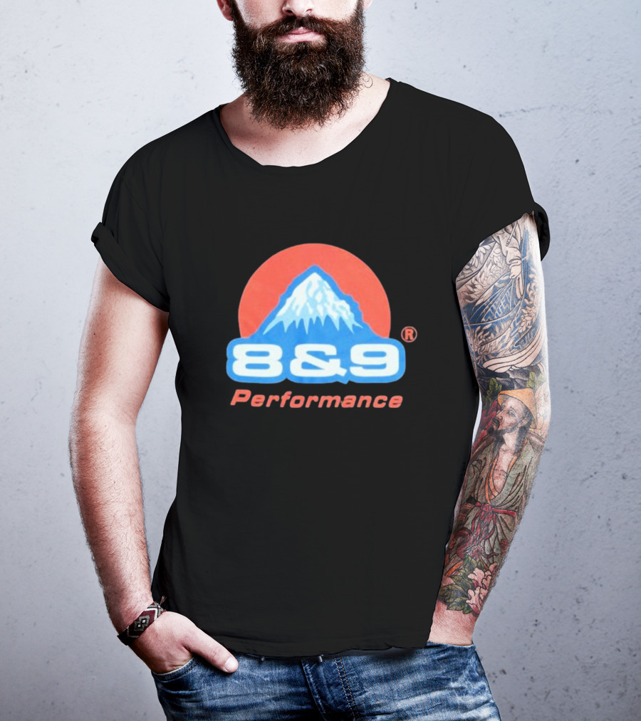 8 And 9 Performance Mountain T-Shirt