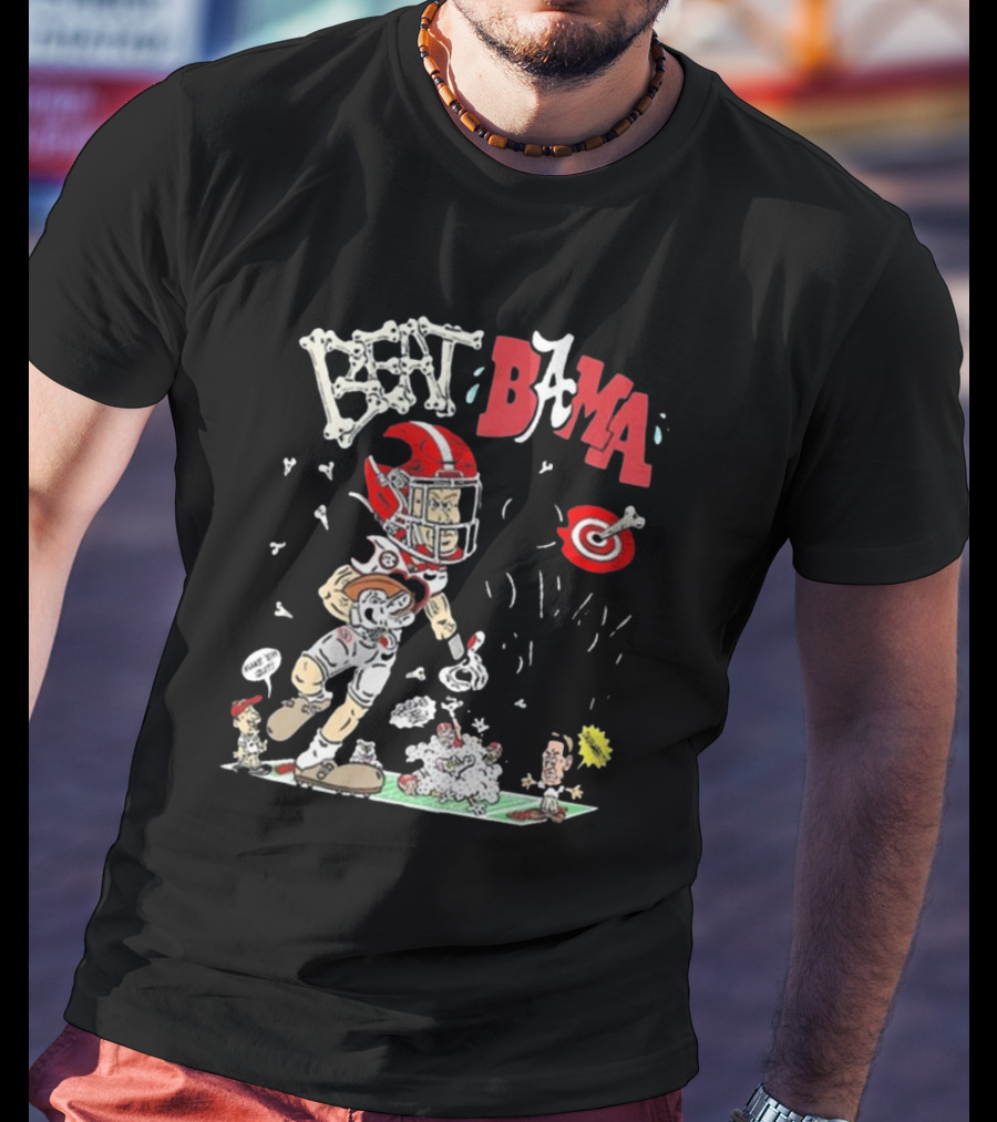 Georgia Bulldogs Football Beat Bama Go Dawgz Sic Target Touchdown Victory T-Shirt