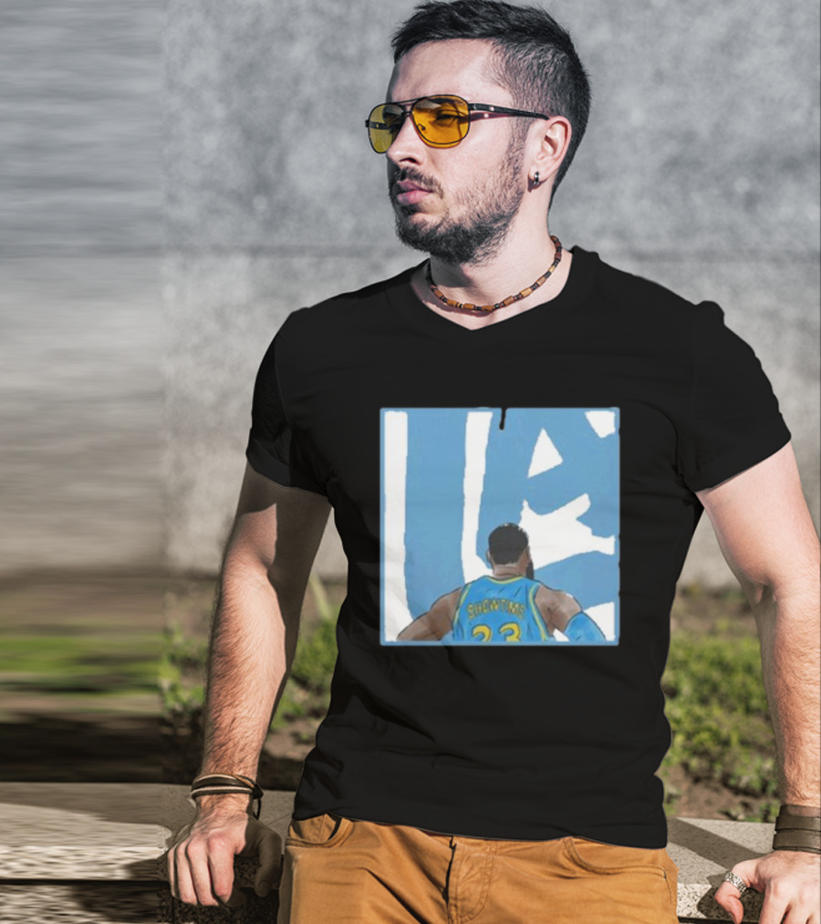 La Showtime King 23 Origins Basketball Legend T-Shirt