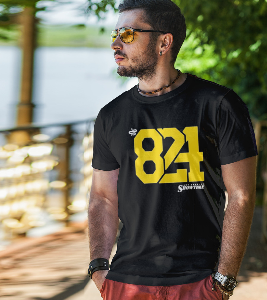 824 Los Angeles Showtime Mamba Day Unity Reptile T-Shirt