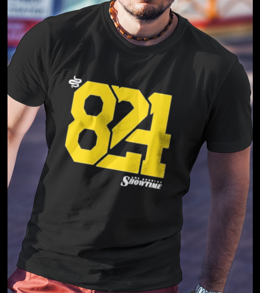 824 Los Angeles Showtime Mamba Day Unity Reptile T-Shirt