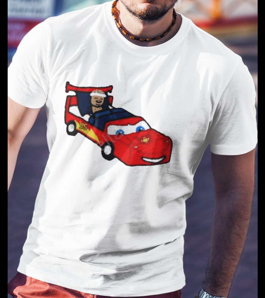 Nbapaint Kyle Snooze-ma With Racing Car T-Shirt