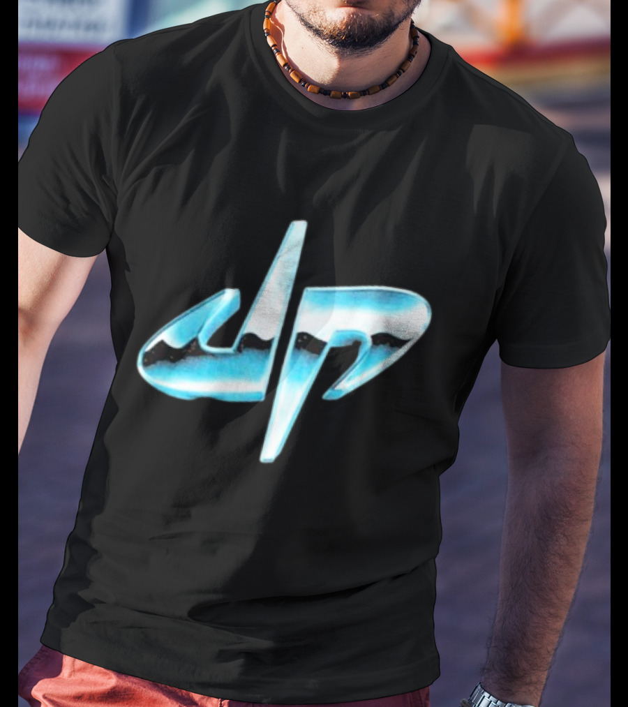 Dude Perfect DP Chrome Blue T-Shirt