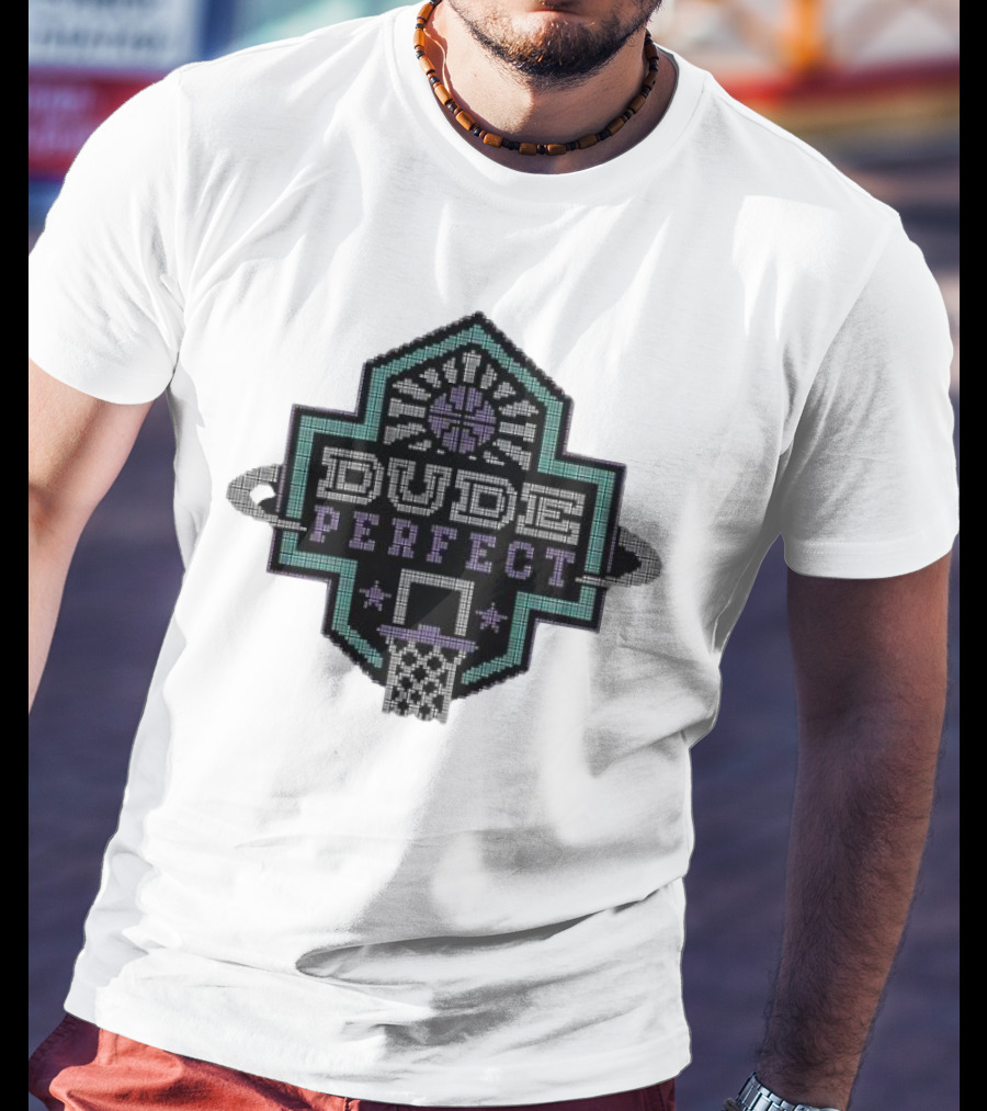 Dude Perfect Basketball Scoreboard T-Shirt